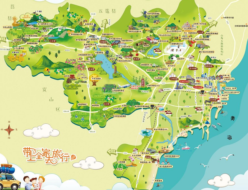 二连浩特景区使用手绘地图给景区能带来什么好处？